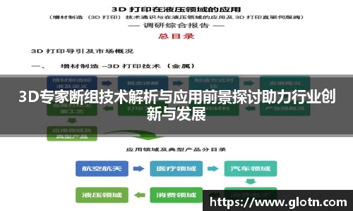 3D专家断组技术解析与应用前景探讨助力行业创新与发展